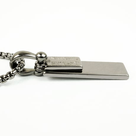 ダブルプレート ネックレス ２シート ネックレス メンズ レディース ユニセックス シンプル クール アクセサリー：MN130201