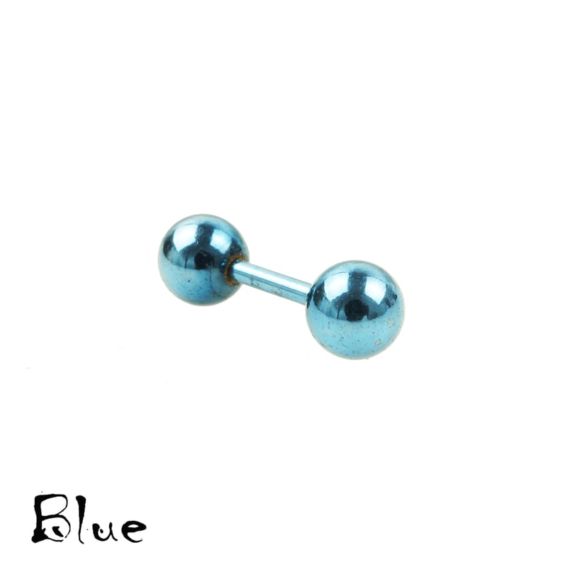 片耳用（1個売り）シンプル ボール バーベルピアス ボディピアス