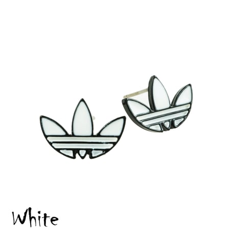 （2点セット）リーフモチーフ adidas アディダス スタッド ピアス メンズ レディース ユニセックス アクセサリー：PSK190701