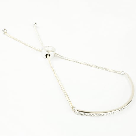 ラインストーン スワロフスキー チェーンコードー ブレスレット Bracelet レディース エレガント おしゃれ✧ラッピング無料BOX付✧：BSW160203