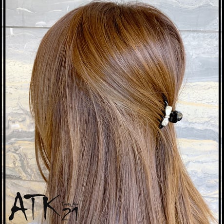 リボン ストーン ミニバンスクリップ 前髪留め 小さ目 しっかりホールド ヘアアレンジのポイント 髪留め 簡単ヘアアレンジ レディース ヘアアクセサリー