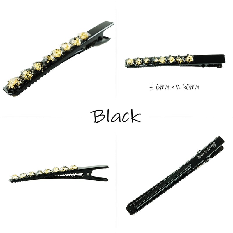 スター タイト 星 ヘアクリップ クリップピン ダッカール シンプル