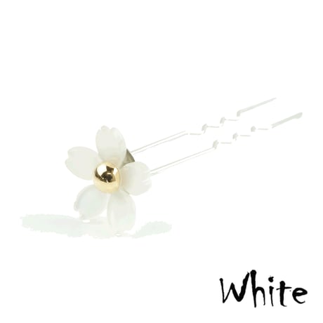 桜 さくら サクラ Uピン 浴衣 着物 コーム 髪飾り ヘアアレンジ レディース ヘアアクセサリー：HC180301
