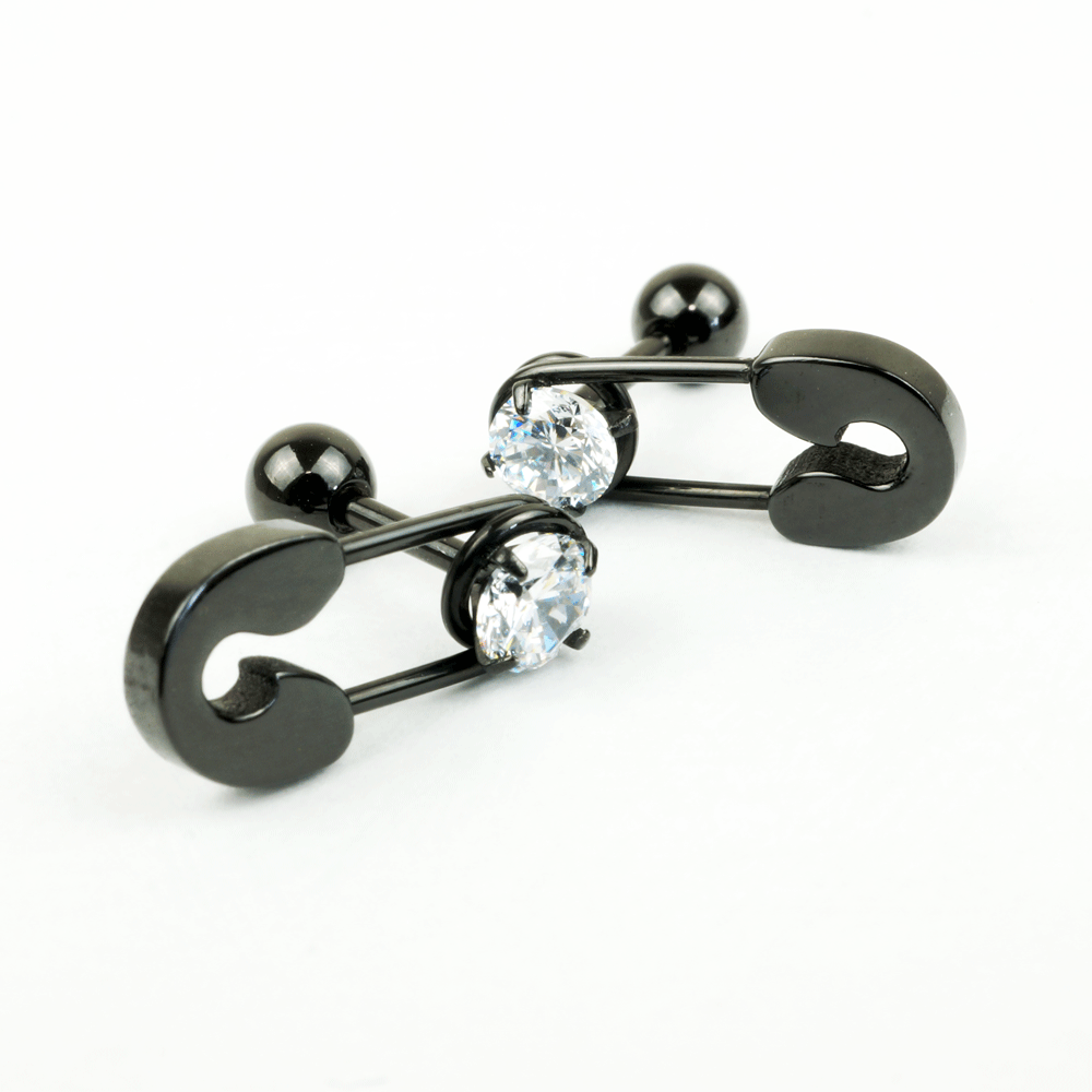 全人毛広範囲隠 12*13ト30黒色&ピアス2点のセット 全人毛広範囲隠 12*13ト30黒色&ピアス2点の