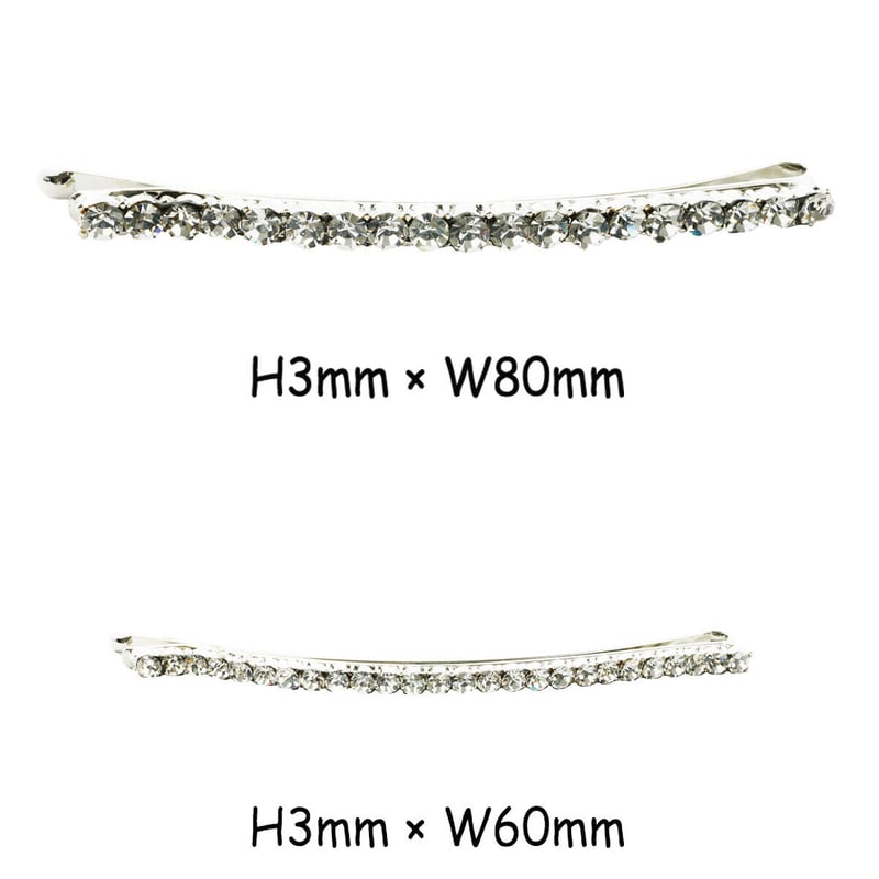 Swarovski スワロフスキー ヘアゴム、ピン2個セット 2本セット）スワロフスキー クリスタル 贅沢 ラインストーン