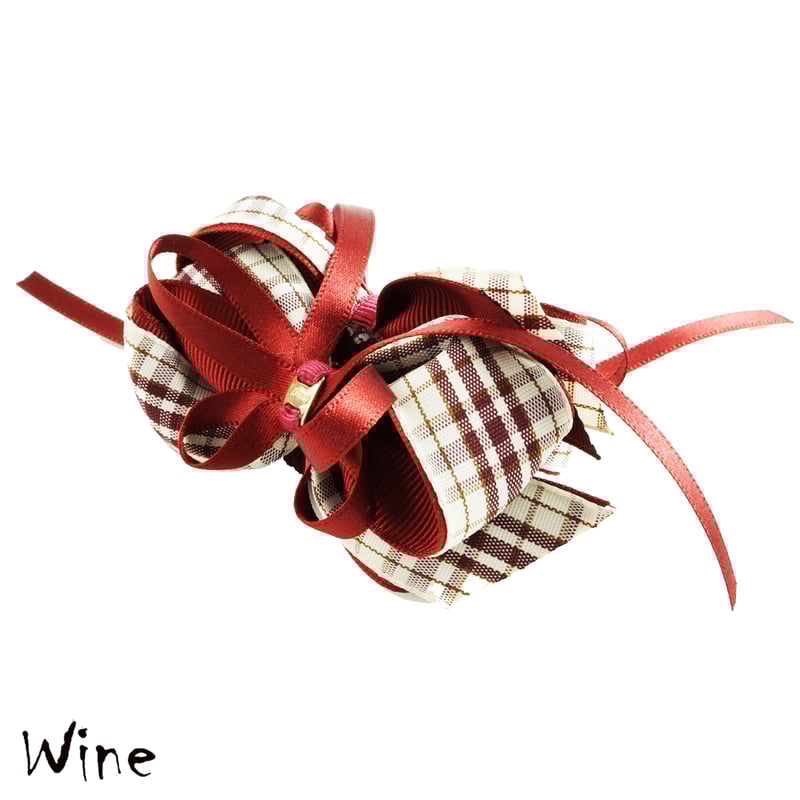 赤チェックねこちゃん♡パッチンピンヘアゴムセット 赤チェックねこちゃん♡パッチンピンヘアゴムセット 赤チェックねこ