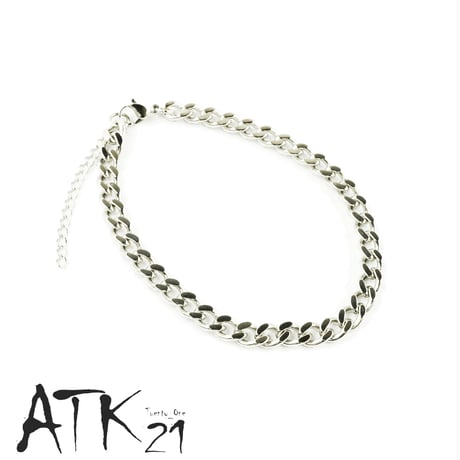シンプル サージカルステンレス316L ステンレス アンクレット 喜平チェーン メンズ レディース ユニセックス アクセサリー：ASC170802