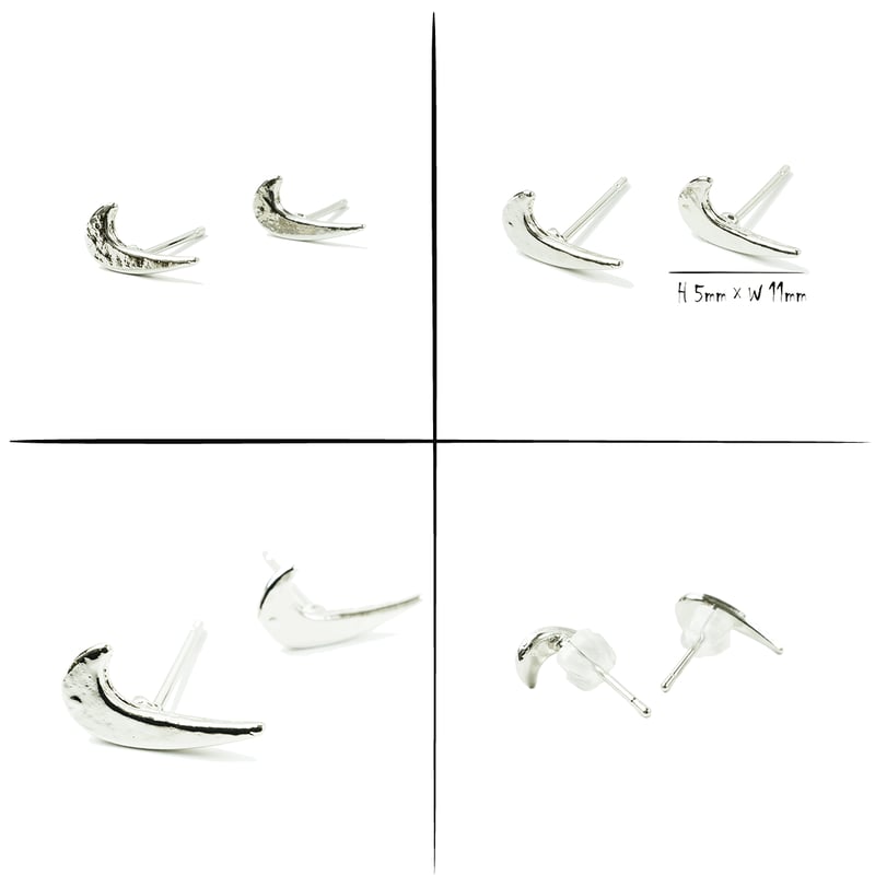 2点セット）チェックモチーフ NIKE ナイキ スタッド ピアス メンズ
