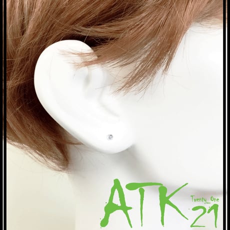 (4個セット）シークレットピアス 透明ピアス 16G スター 星型 キャッチ アクリル メンズ レディース ユニセックス アクセサリー：SP170701