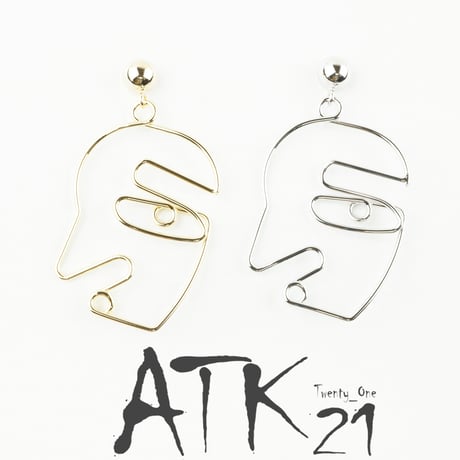 フェイスモチーフピアス | STORES 