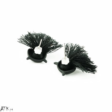 オウル フクロウ フリンジ スタッド ピアス ハロウィン パーティ 梟 キュート オシャレ メンズ レディース ユニセックス アクセサリー：PKM170803