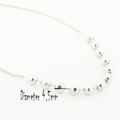 スネークチェーン 小粒 シルバーボール シンプル  チェーン アンクレット 上品 おしゃれ レディース アクセサリー：AB170602