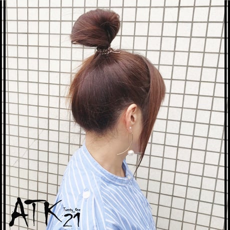 両耳用（2点セット）パール フープピアス パールキャッチ 上品 おしゃれ 大人アクセ パーティ 2次会 レディース アクセサリー ：HPP190310