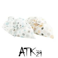 ドット柄 あずま袋 手ぬぐい 手作り ハンドメイド エコバック お弁当袋 ちょこっとお出かけ ご近所コーデ 浴衣 レディース おしゃれ 雑貨：AB200707