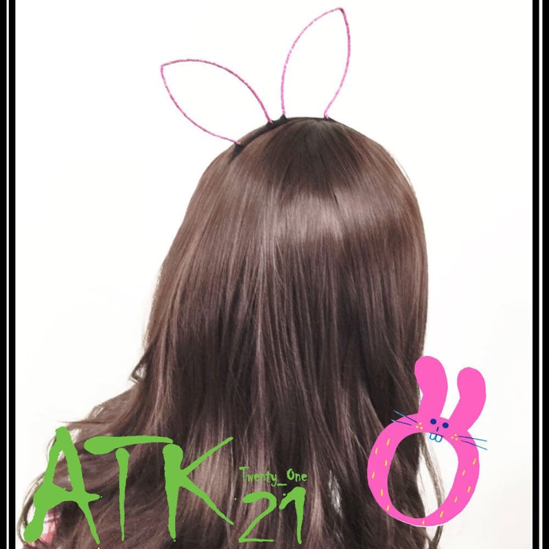 きゃりーぱみゅぱみゅ　うさぴょんカチューシャ　KPPヘアバンド うさ耳 コスプレ きゃりーぱみゅぱみゅ うさぴょんカチューシャ KPPヘアバンド