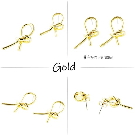 クロスリボン 変形クロスライン ピアス シンプル スタッドピアス 大人アクセ 個性的 上品 おしゃれ レディース アクセサリー