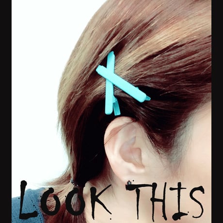 （2本セットSサイズ) パステルカラー クリップピン ダッカール シンプル 無地 前髪 艶消し レディース ヘアアクセサリー 大人可愛い：HD160801S