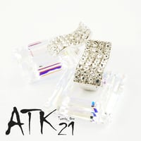 オープン スクエア SWAROVSKI スワロフスキー ピアス オーロラ 豪華 ゴージャス 大人コーデ レディース アクセサリー◇ラッピング無料BOX付◇：PSW1307001