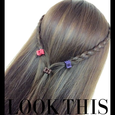（5個セット） ハート マットカラー ブラックカラー ミニバンスクリップ プチヘアクリップ 大人可愛い レディース アクセサリー：HBS160801 B