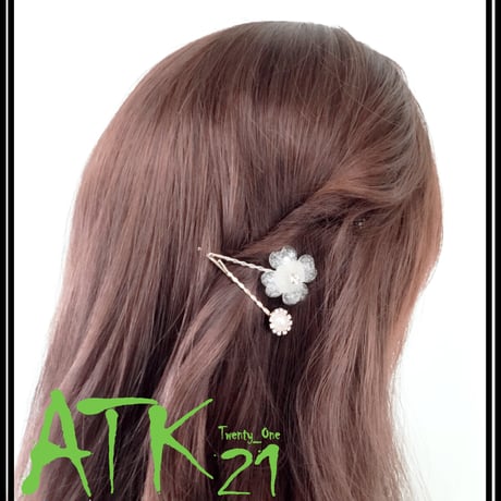 (2本セット) フラワー ビジュー パール ヘアピンセット キラキラ ストーン ヘアピン 前髪 髪どめ まとめ髪 レディース 大人可愛い ヘアアクセサリー：HA170501