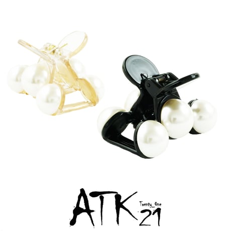パール ライン 上品 シンプル バンスクリップ へアクリップ しっかりホールド 簡単ヘアアレンジ 髪留め レディース ヘアアクセサリー