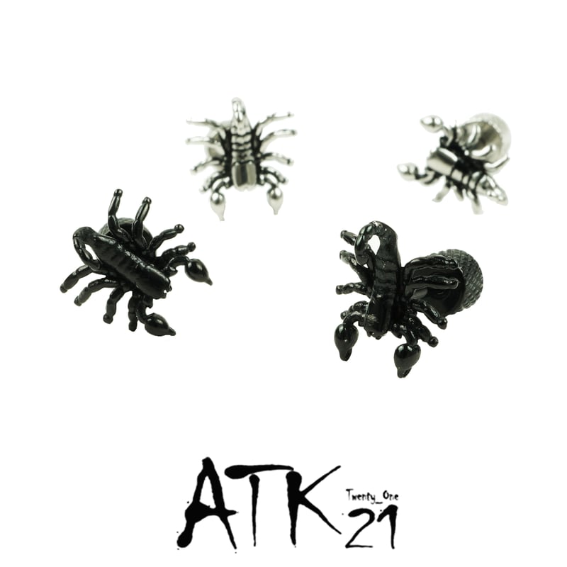 SAD サソリピアス 2個セット 清春 サディスティックアンドデンジャラス SAD サソリピアス 2個セット 清春 サディスティックアンドデンジャラス