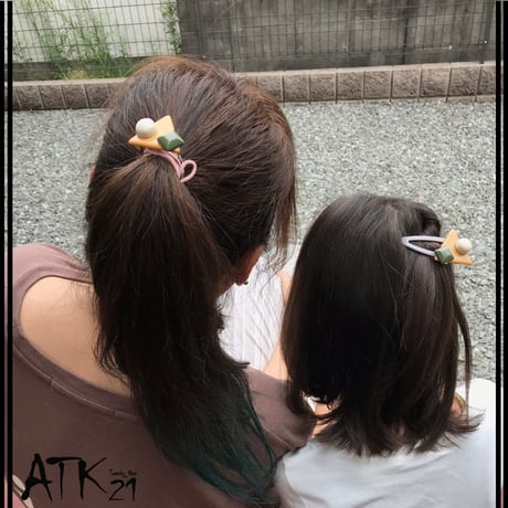 たべもの抱っこ♡うさくま♡ベビーヘアクリップ ヘアゴム CATEGORY