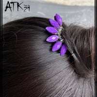花びら petal フラワー お花 ストーン 一本挿し かんざし 簪 コーム スティック型 着物 和装 浴衣 髪留め 簡単ヘアアレンジ レディース 韓国ヘアアクセサリー