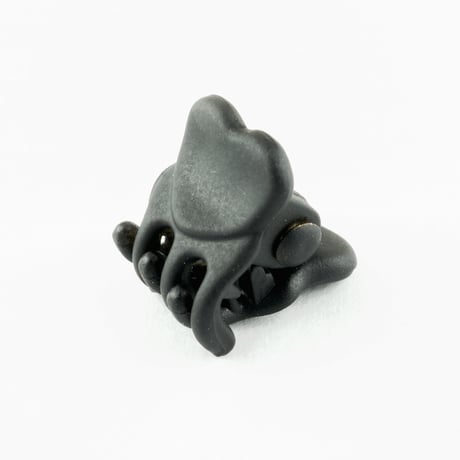（5個セット） ハート マットカラー ブラックカラー ミニバンスクリップ プチヘアクリップ 大人可愛い レディース アクセサリー：HBS160801 B