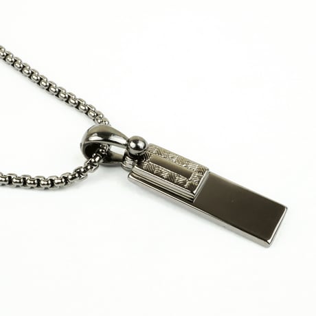 ダブルプレート ネックレス ２シート ネックレス メンズ レディース ユニセックス シンプル クール アクセサリー：MN130201