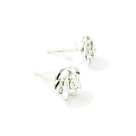 （2点セット）カメリア スタッドピアス ピアス 大人ピアス シンプル 上品 おしゃれ レディース アクセサリー