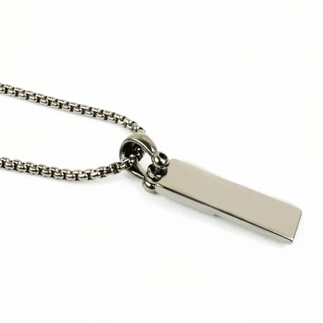ダブルプレート ネックレス ２シート ネックレス メンズ レディース ユニセックス シンプル クール アクセサリー：MN130201