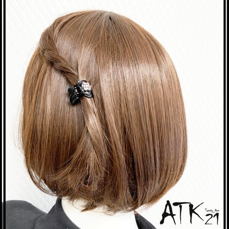 バタフライ カメリア ミニバンスクリップ 前髪留め 小さ目 しっかりホールド ヘアアレンジのポイント 髪留め 簡単ヘアアレンジ レディース ヘアアクセサリー