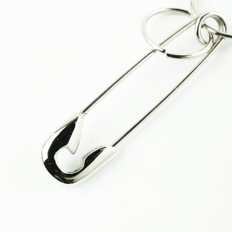 片耳用（1個売り）安全ピン リング フープ ピアス 20G ステンレスピアス Surgical Steel 316L  メンズ レディース ユニセックス アクセサリー:MPS171201