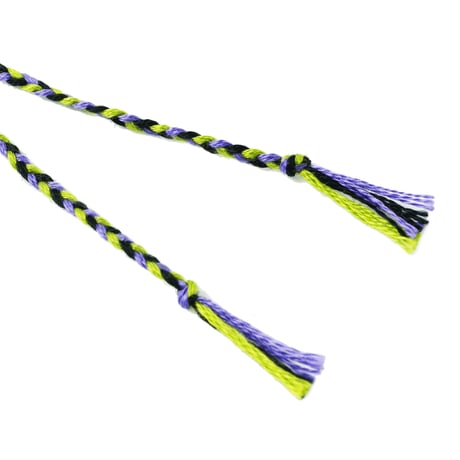 ATK21カラー ペア カップル ミサンガ Missanga アンクレット お守り コットンコードアンクレット メンズ レディース ユニセックス アクセサリー：AMP181001