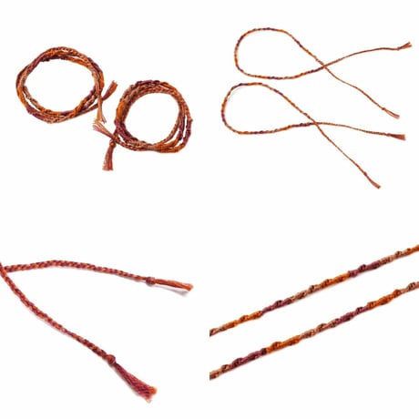 ダークカラー ペア カップル ミサンガ Missanga アンクレット お守り コットンコードアンクレット メンズ レディース ユニセックス アクセサリー：AMP181002