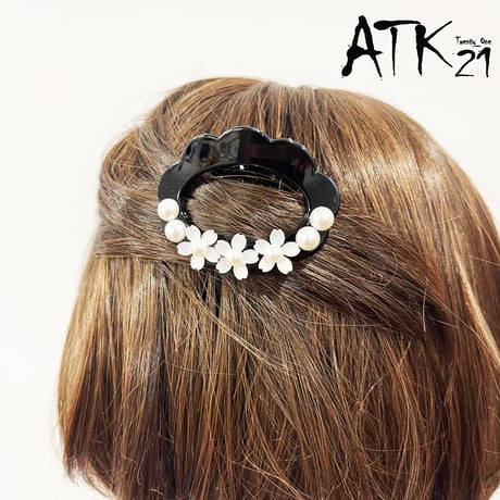 さくら 桜 フラワー コーム ヘアクリップ かんざし簪 夜会巻き 浴衣 着物 髪飾り ヘアアレンジ レディース ヘアアクセサリー
