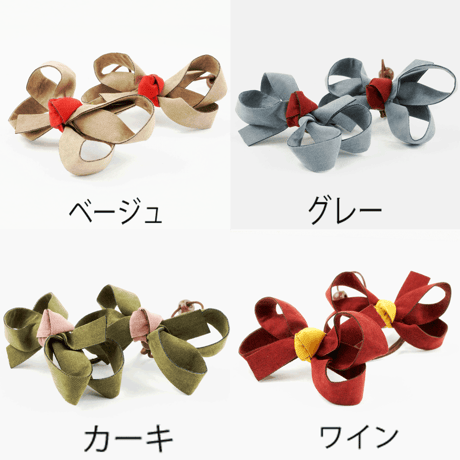 (2個セット）スエード調 リボン ヘアゴム ツインテール キッズコーデ キッズアクセサリー 卒業式 入学式 発表会 七五三 結婚式  パーティ レディース ヘアアクセサリー：HGK161002