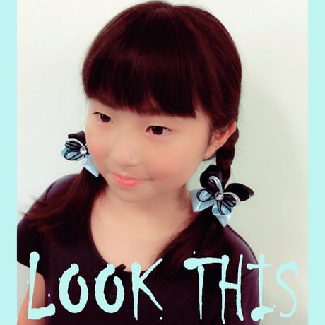 (2個セット） リボン ストーン ヘアゴム ツインテール キッズ アクセサリー 卒業式 入学式 発表会 七五三 結婚式  パーティ レディース ヘアアクセサリー：HGK160602