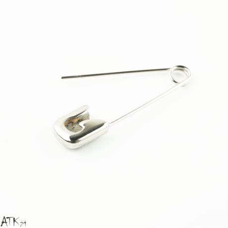 片耳用（1個売り）安全ピン ピアス クロス 十字架 サージカルステンレス316L ステンレスピアス メンズ レディース ユニセックス：MPS170801