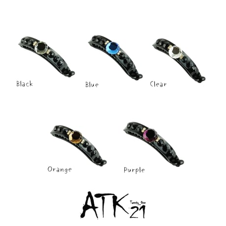 サークル ラインストーン アーチ型バナナクリップ 横型バナナクリップ シンプル カジュアル  髪留め しっかり留まる レディース 簡単ヘアアレンジ ヘアアクセサリー