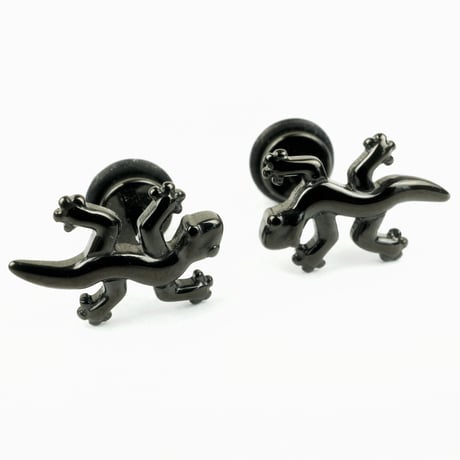 両耳用（2個セット） トカゲ モチーフ   ボディピアス  軟骨ピアス   ユニセックス ステンレス Surgical Steel316L アクセサリー：MP160801