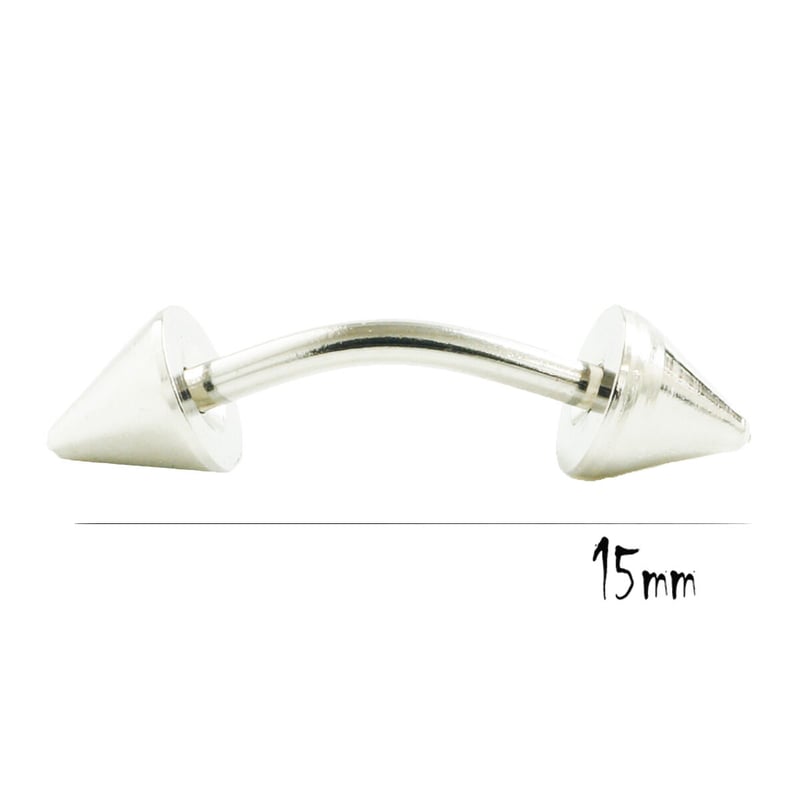 片耳用（1個売り）コーンヘッド 15G 16G 18G バナナバーベル ボディ