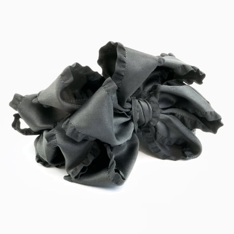 ふんわり ボリューム リボン バナナクリップ レディース ヘアクリップ ヘアアクセサリー：HBN140201