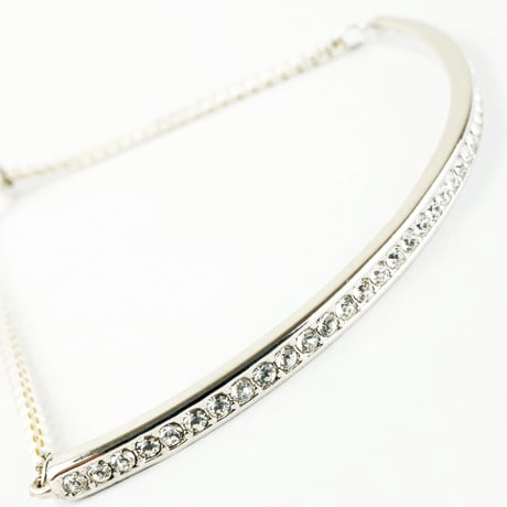 ラインストーン スワロフスキー チェーンコードー ブレスレット Bracelet レディース エレガント おしゃれ✧ラッピング無料BOX付✧：BSW160203