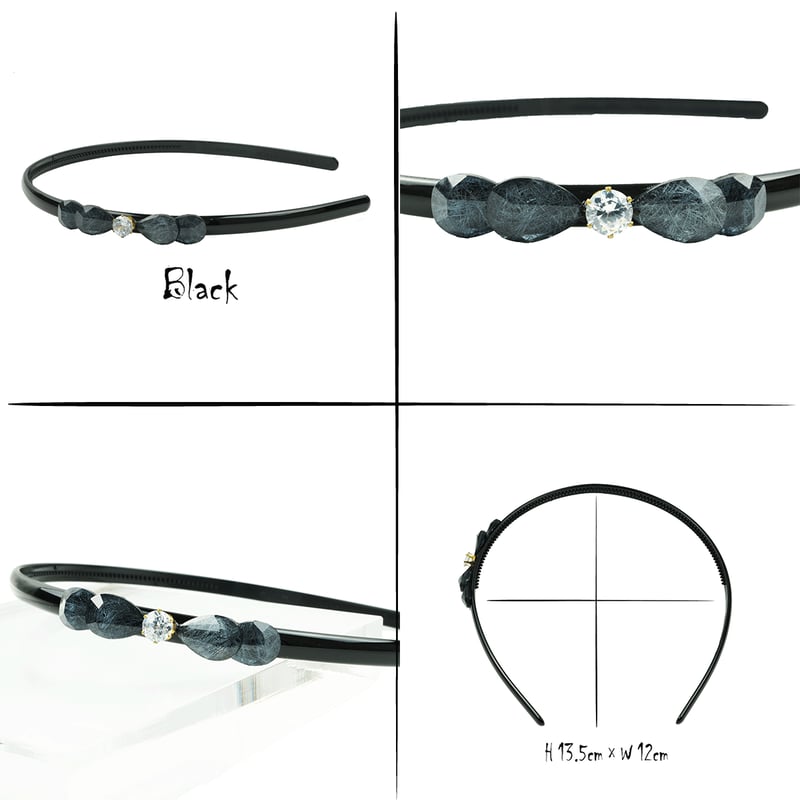 キラキラ ダブルリボン カチューシャ ヘッドアクセ ヘア