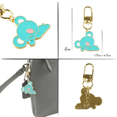 バンタン BTS アニマルモチーフキーホルダー キーリング チャーム アクセサリー メンズ レディース ユニセックス 小物：KR200502