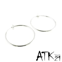 両耳用（2点セット）シンプル フープフェイクピアス ノンホール パイプイヤリング メンズ レディース ユニセックス アクセサリー：FE190302