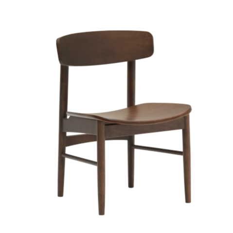 カリモク60 Tチェア(板座) ラバートリー:モカブラウン C36235NK カリモク60 Tチェア(板座) ラバートリー:モカブラウン C36235NK