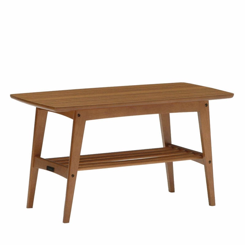 カリモク ローテーブル ウォールナット - 机/テーブル